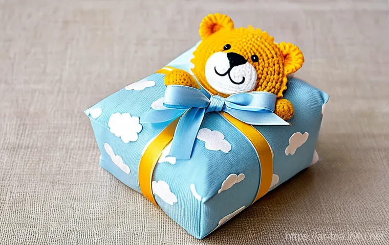 다과 포장 및 선물세트 - **Handcrafted Eco-Friendly Gift for a Creative Friend:**
    A beautifully arranged gift wrapped in ...
